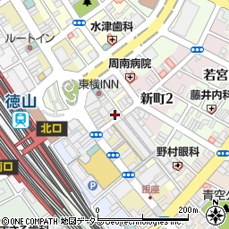 山口県周南市銀南街10周辺の地図