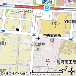 西京銀行中関支店周辺の地図