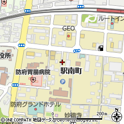 山口県防府市駅南町8周辺の地図