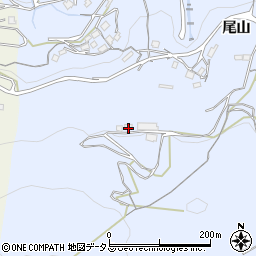 徳島県美馬市穴吹町口山尾山397周辺の地図