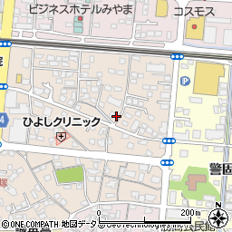 山口県防府市鋳物師町4-27周辺の地図