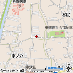 徳島県美馬市美馬町ナロヲ78周辺の地図