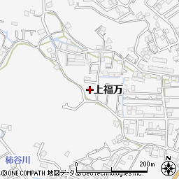 徳島県徳島市八万町上福万186周辺の地図