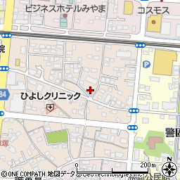 山口県防府市鋳物師町4-28周辺の地図