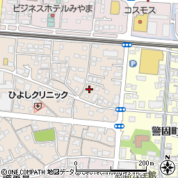 山口県防府市鋳物師町5-45周辺の地図