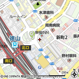 Ｐ・ＺＡＣ　徳山店周辺の地図