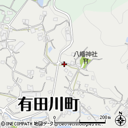 和歌山県有田郡有田川町奥1292-1周辺の地図