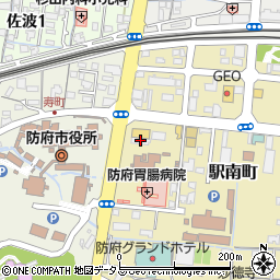 セジュール駅南周辺の地図