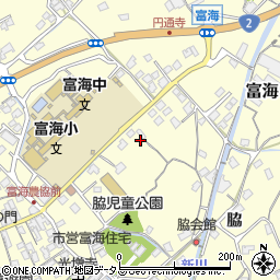 山口県防府市富海脇2708-2周辺の地図