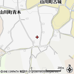 徳島県吉野川市山川町青木241周辺の地図