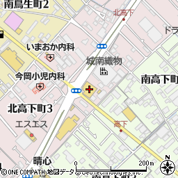 トヨタカローラ愛媛　今治店周辺の地図