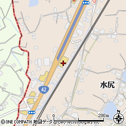 和歌山トヨペット　有田インター店周辺の地図