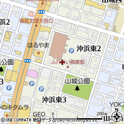 徳島市沖浜デイサービスセンター周辺の地図