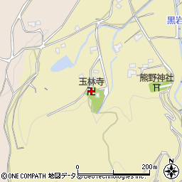 玉林寺周辺の地図
