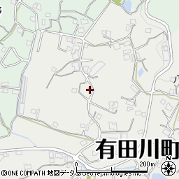 和歌山県有田郡有田川町奥37周辺の地図