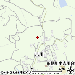 和歌山県有田郡湯浅町吉川周辺の地図
