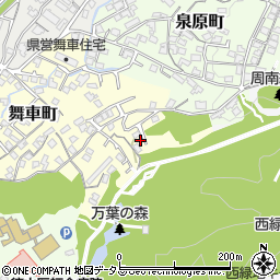 山口県周南市舞車町1648周辺の地図