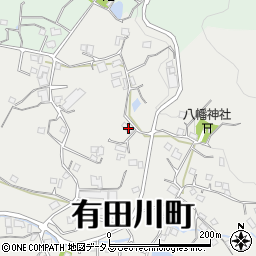 和歌山県有田郡有田川町奥1333周辺の地図