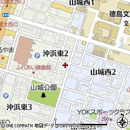 株式会社ダリア徳島営業所周辺の地図