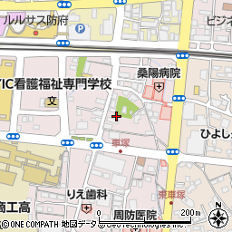 三芳園茶舗周辺の地図