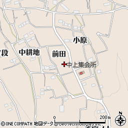 徳島県美馬市美馬町前田周辺の地図