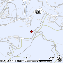 徳島県美馬市穴吹町口山尾山362周辺の地図