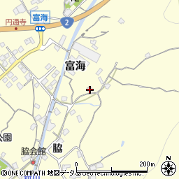 山口県防府市富海脇3872周辺の地図