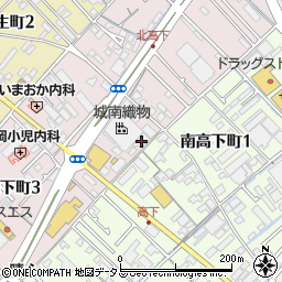 矢野正本社周辺の地図