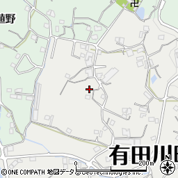 和歌山県有田郡有田川町奥33周辺の地図
