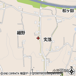 徳島県美馬市美馬町突落周辺の地図