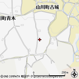 徳島県吉野川市山川町青木321周辺の地図