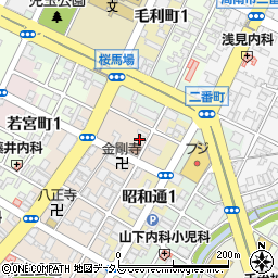 垣見油化株式会社　徳山営業所周辺の地図