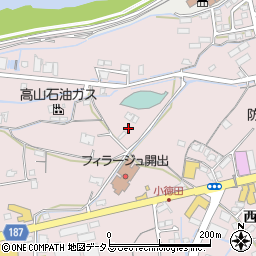 山口県防府市植松85-2周辺の地図