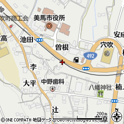徳島県美馬市穴吹町穴吹曽根周辺の地図