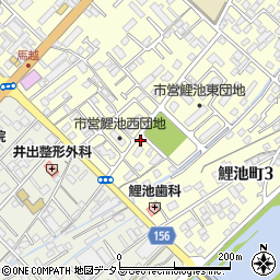 丹後屋酒店周辺の地図