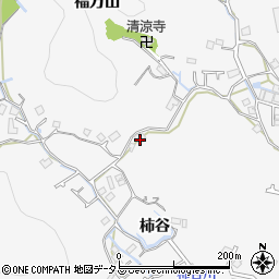 徳島県徳島市八万町柿谷107周辺の地図