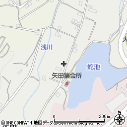 愛媛県今治市矢田257-2周辺の地図