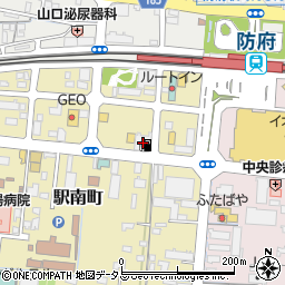 山口県防府市駅南町3-8周辺の地図