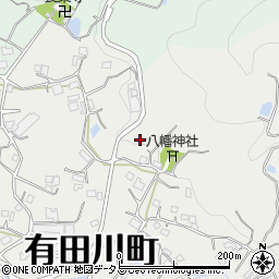 和歌山県有田郡有田川町奥1343周辺の地図