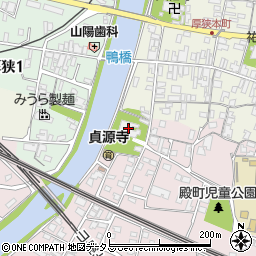 貞源寺周辺の地図