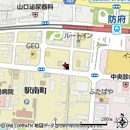 ＥＮＥＯＳセルフ防府駅南町ＳＳ周辺の地図