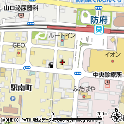 山口県防府市駅南町1-31周辺の地図