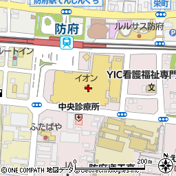 セリアイオン防府店周辺の地図