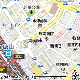 広島銀行徳山支店周辺の地図