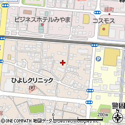 山口県防府市鋳物師町4-22周辺の地図