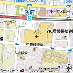 柿安口福堂　イオン防府店周辺の地図
