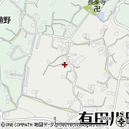 和歌山県有田郡有田川町奥24周辺の地図