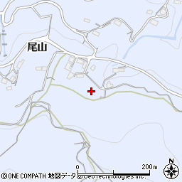 徳島県美馬市穴吹町口山尾山507周辺の地図