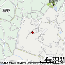和歌山県有田郡有田川町奥22周辺の地図