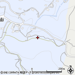 徳島県美馬市穴吹町口山尾山519-2周辺の地図